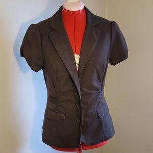 4 for $15 - Dark Brown Short Sleeve Blazer